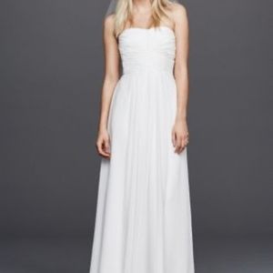 Chiffon Wedding Dress - Sz 22
